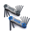 Apex Tool Group 17 Piece Metric/SAE Fold-Up Hex Key Set, 56632G 56632G